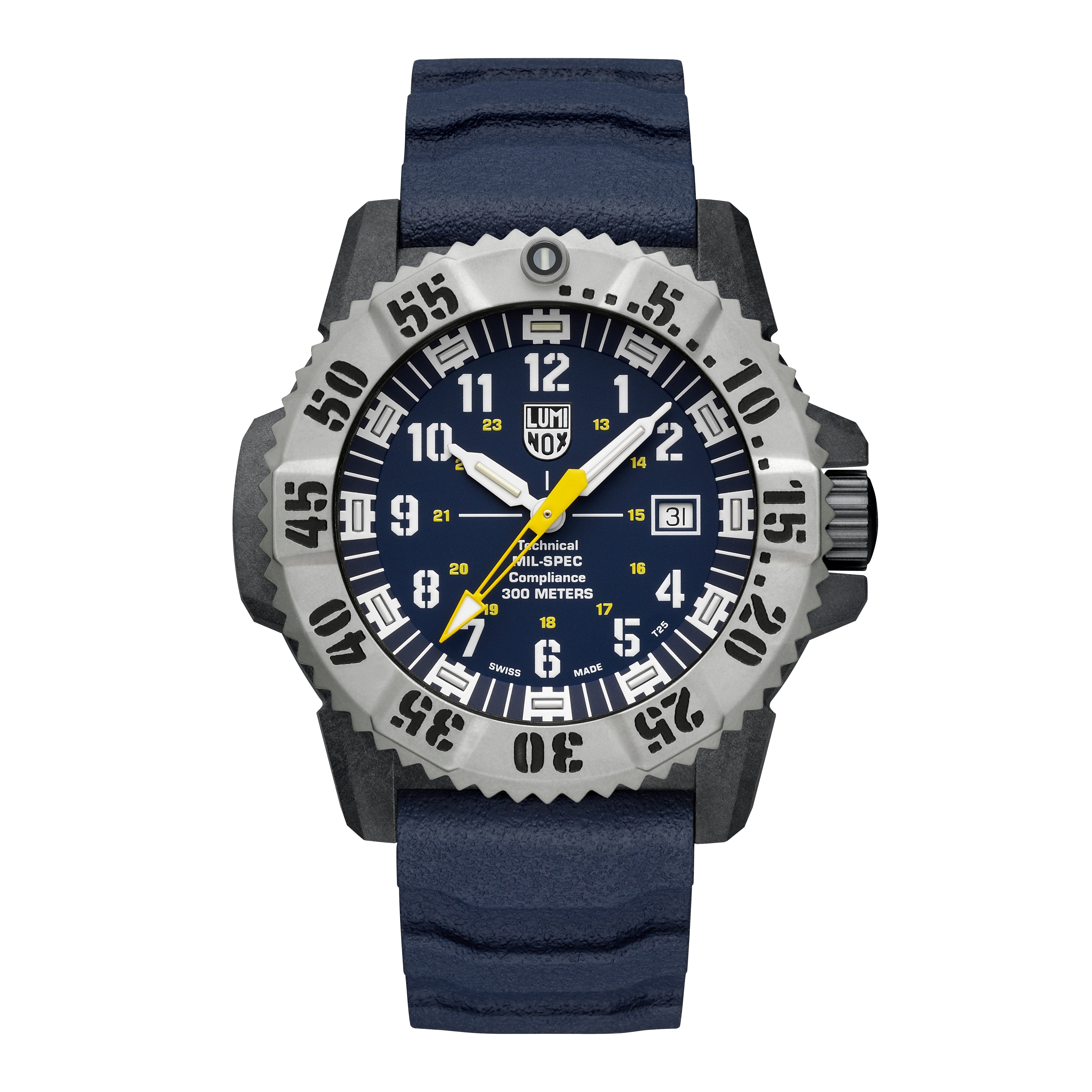 Luminox Carbon Blue Rubber Quartz Watch