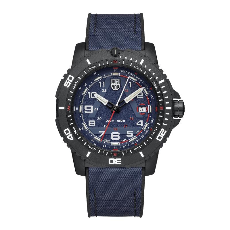 ICE‑SAR 45mm Outdoor Explorer Watch – Blue Rubber Strap, 200m Water ...