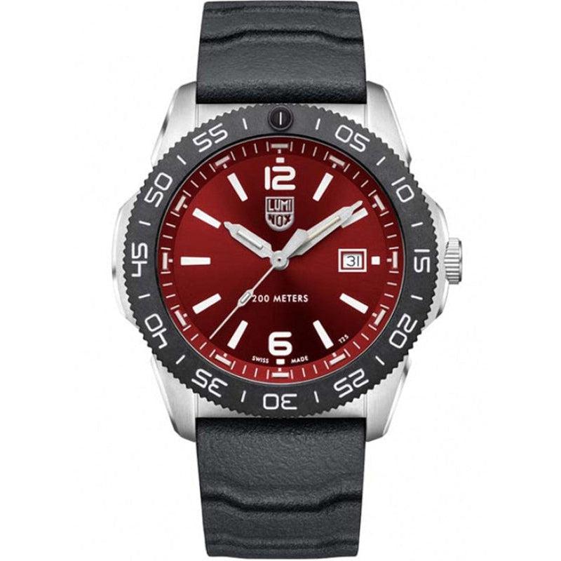 Luminox Pacific Diver Red Black Rubber - XS.3135