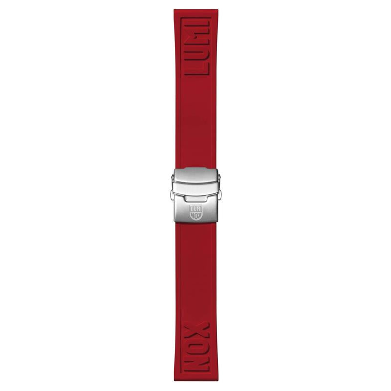 Luminox Red Nitrile Rubber Watch Strap 24mm