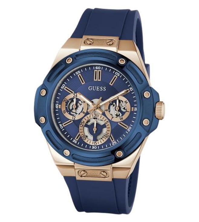 Guess Carver Men's Multifunction Watch Rose Gold