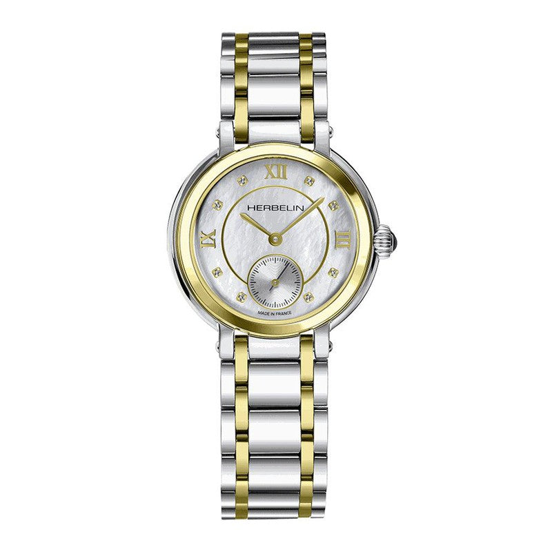 Michel Herbelin Galet Diamond Watch - 10630BT89