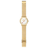 Mondaine Classic Golden Stainless Steel Analogue Watch 40mm