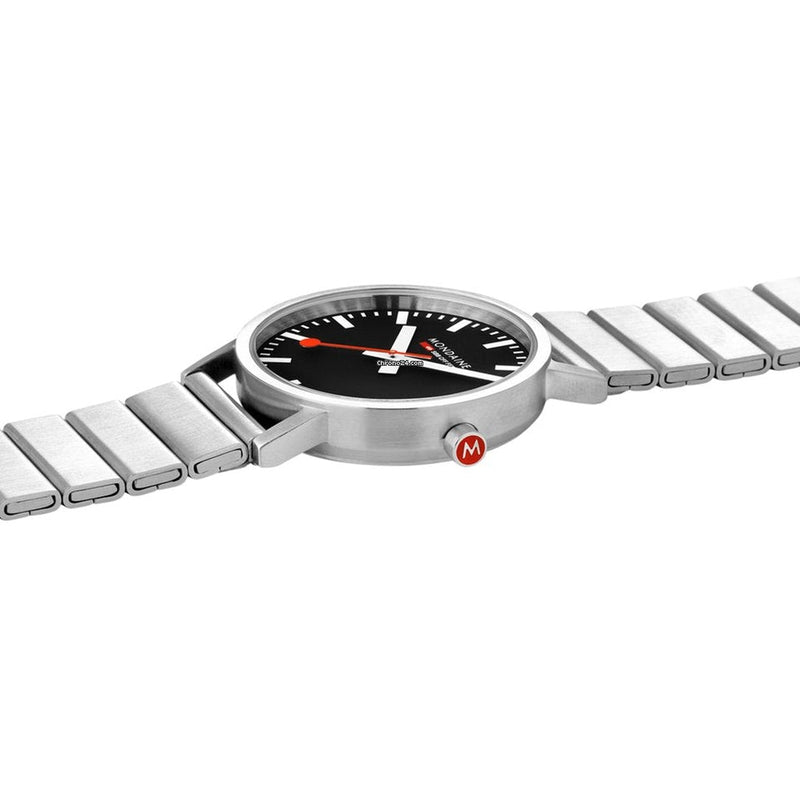 Mondaine Classic Stainless Steel Analogue Watch