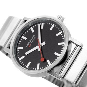 Mondaine Classic Stainless Steel Analogue Watch