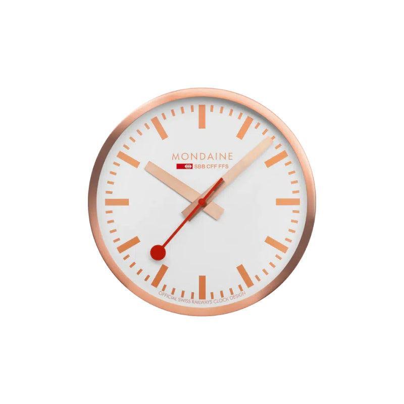 Mondaine Copper Wall Clock 40cm