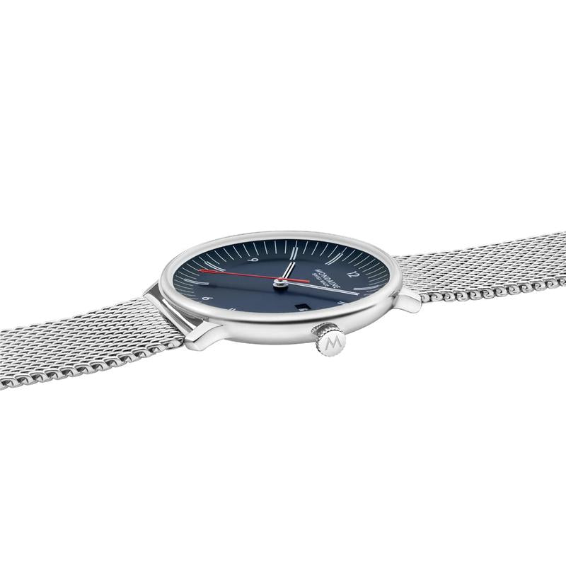 Mondaine Doppio Stainless Steel Watch Set