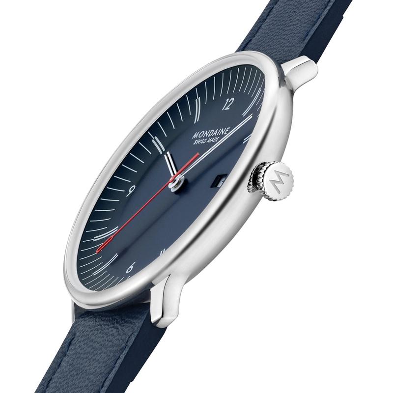 Mondaine Doppio Stainless Steel Watch Set