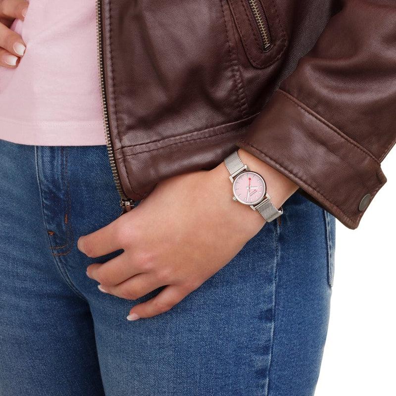 Mondaine Evo2 Classic Stainless Steel Analogue 26mm