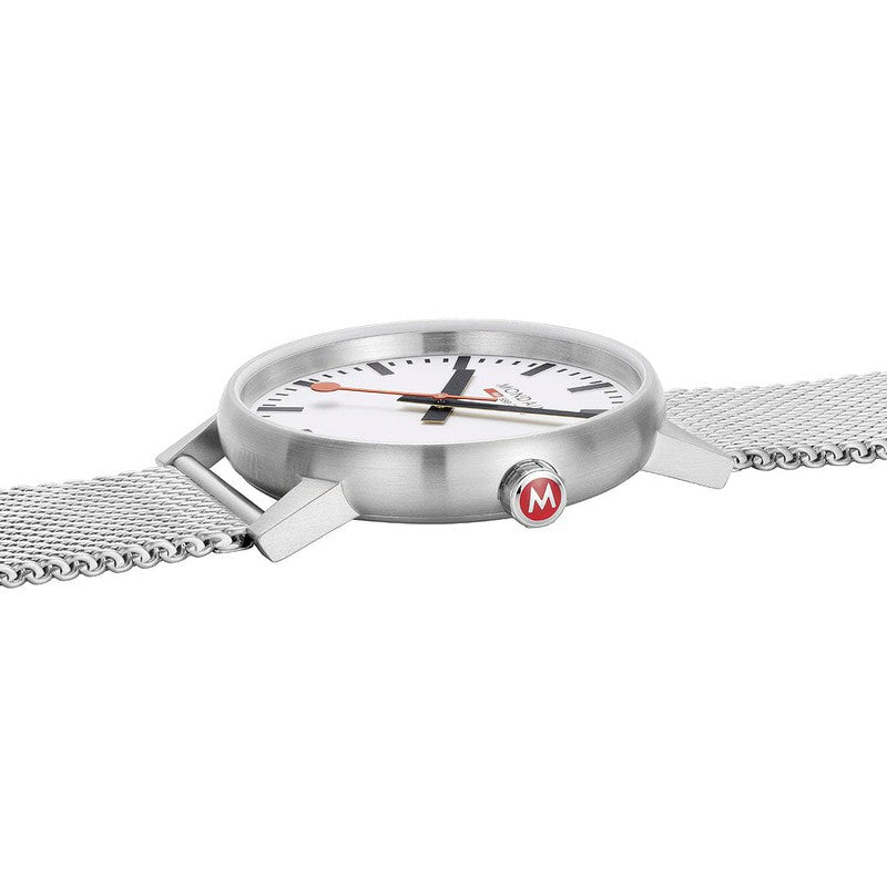 Mondaine Evo2 Stainless Steel Analogue Watch 43mm