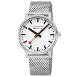 Mondaine Evo2 Stainless Steel Analogue Watch 43mm