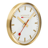 Mondaine Golden Wall Clock 40cm