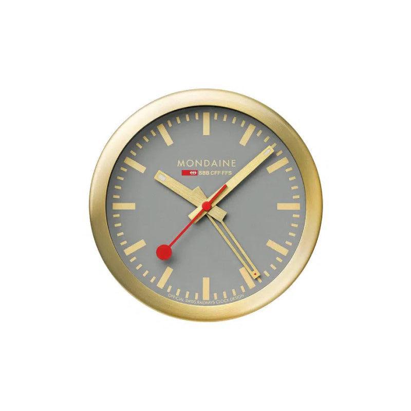 Mondaine Mini Wall Clock and Alarm 12.5cm