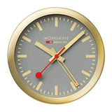 Mondaine Mini Wall Clock and Alarm 12.5cm