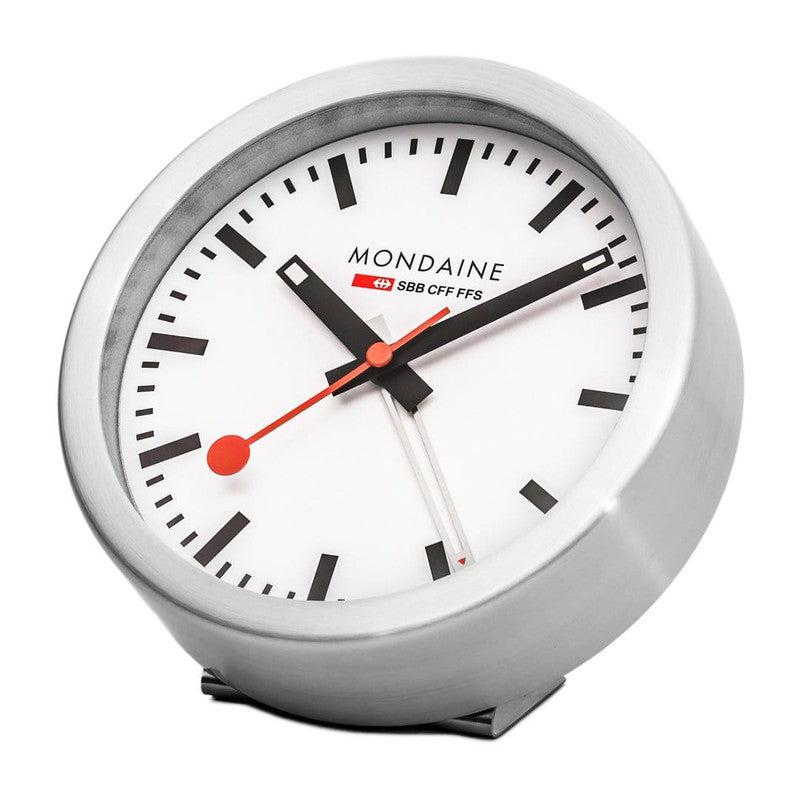 Mondaine Table & Alarm Clock 12.5cm