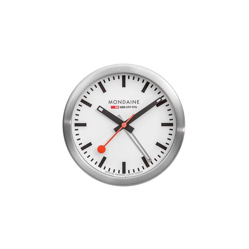 Mondaine Table & Alarm Clock 12.5cm