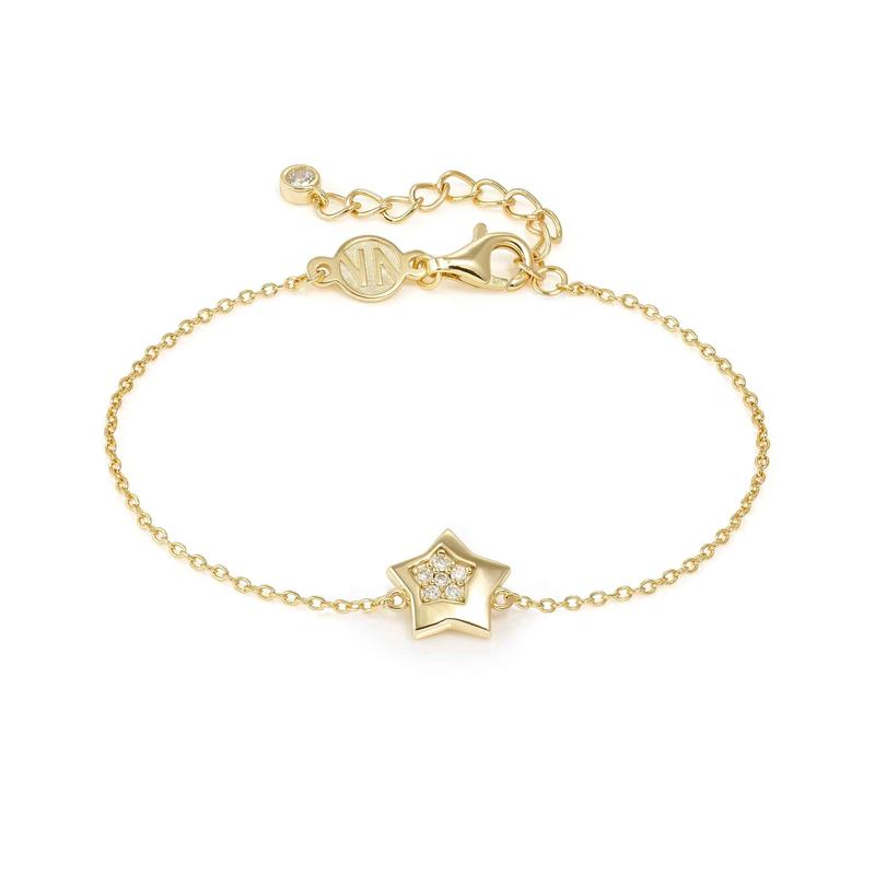 Nominatio Gold Petit Sparkle Bracelet, Star