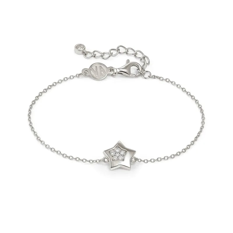 Nominatio Silver Petit Sparkle Bracelet, Star