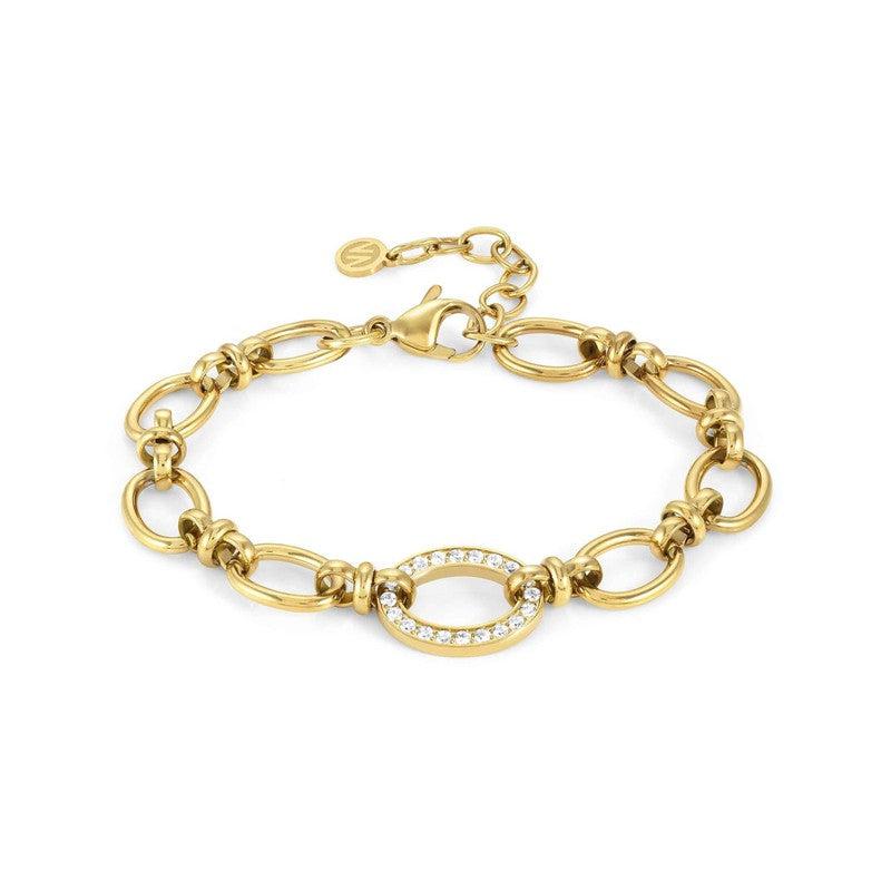 Nomination Affinity Chain Bracelet With Gems