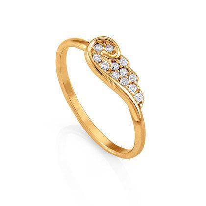 Nomination Angel Sparkle Wing Cubic Zirconia Ring