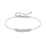 Nomination Armonia Bracelet, Four-Leaf Clovers, Sterling Silver