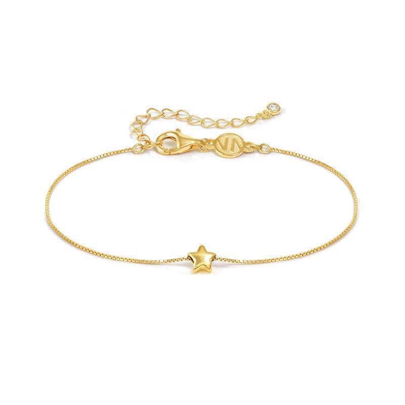 Nomination Armonia Bracelet, Star , Gold, Sterling Silver