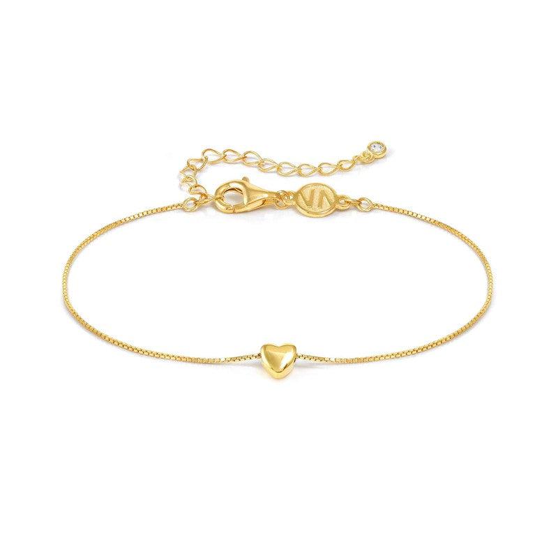 Nomination Armonica Bracelet, Heart, Gold, Sterling Silver