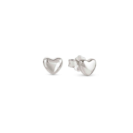 Nomination Armonica Earrings, Heart, Sterling Silver