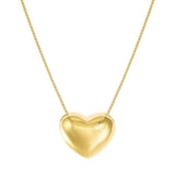 Nomination Armonica Necklace, Big Heart Gold, Sterling Silver