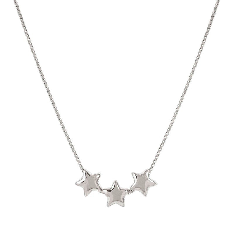 Nomination Armonica Necklace, Stars, Sterling Silver