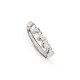 Nomination Armonica Ring, Hearts, Sterling Silver