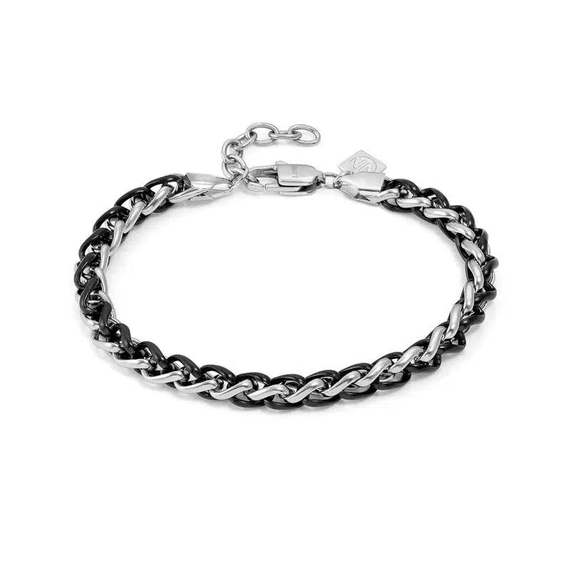 Nomination B-Yond Bracelet, Hyper Edition, Black PVD Chain, Stainless Steel