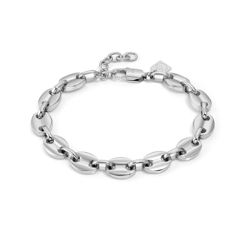 Nomination B-Yond Bracelet, Hyper Edition, Marine Link, Silver, Stainless Steel