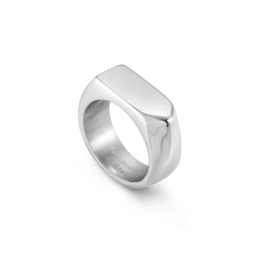 Nomination B-Yond Ring, Engraving Plate, Stainless Steel