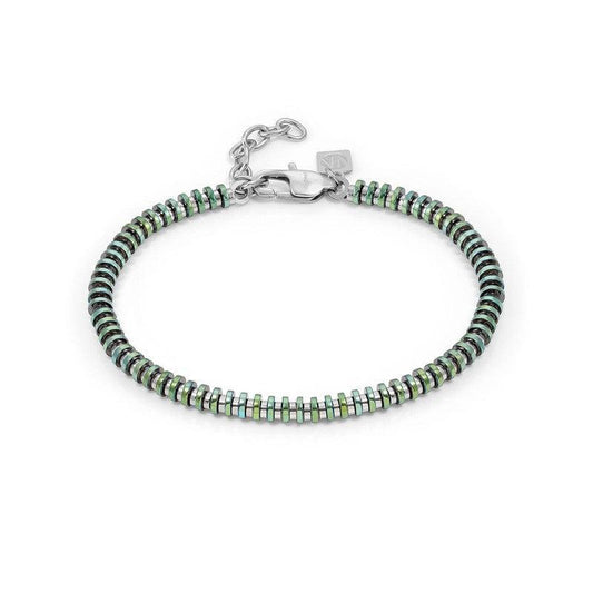 Nomination B-Yond Stainless-Steel Bracelet, Green Iridescent PVD