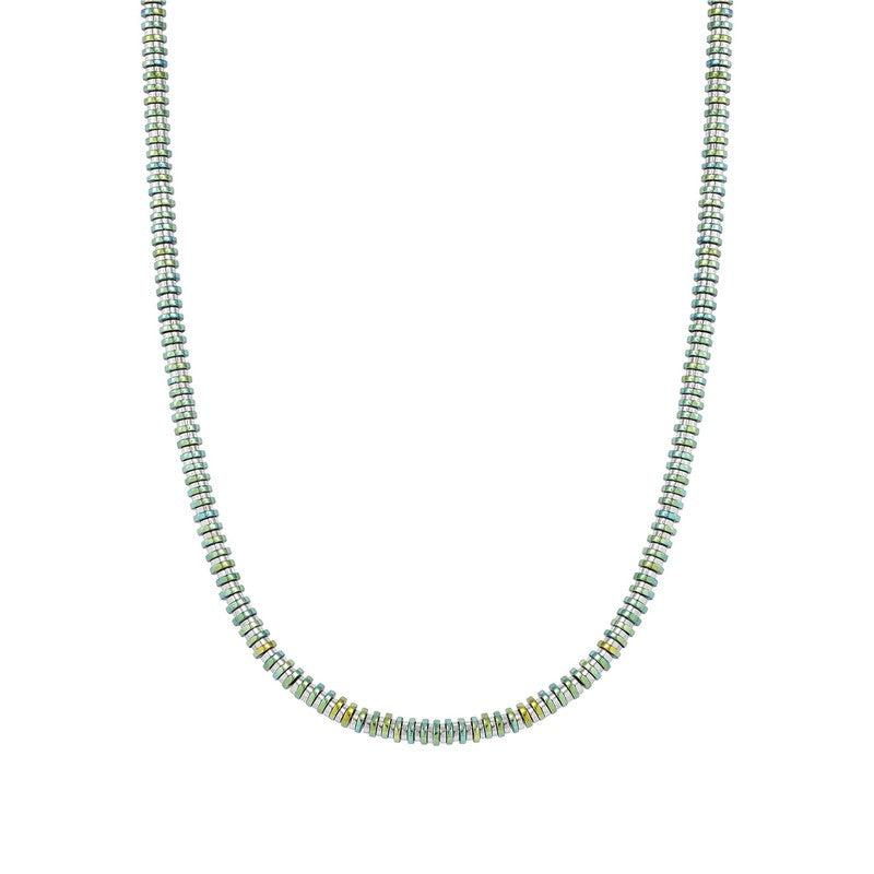 Nomination B-Yond Stainless-Steel Necklace, Green Iridescent PVD