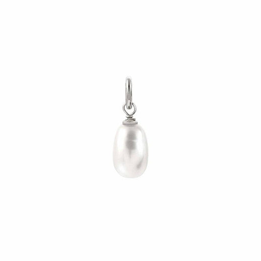 Nomination Baroque Pearl Charm With Silver