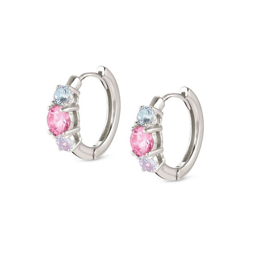 Nomination COLOUR WAVE HOOP EARRINGS WITH STONES