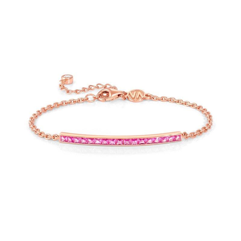 Nomination Carismatica Bracelet, Pink Cubic Zirconia, Rose Gold