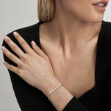 Nomination Carismatica Bracelet, White Cubic Zirconia, Silver