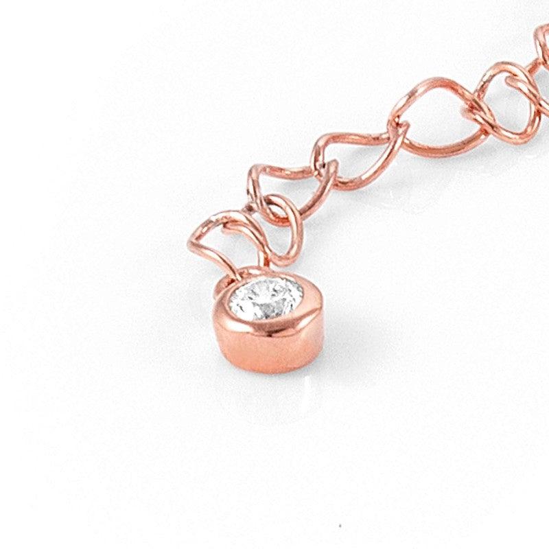 Nomination Carismatica Necklace, Rose Gold Cross & Pink Stones