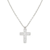 Nomination Carismatica Necklace, Silver Cross & Stones
