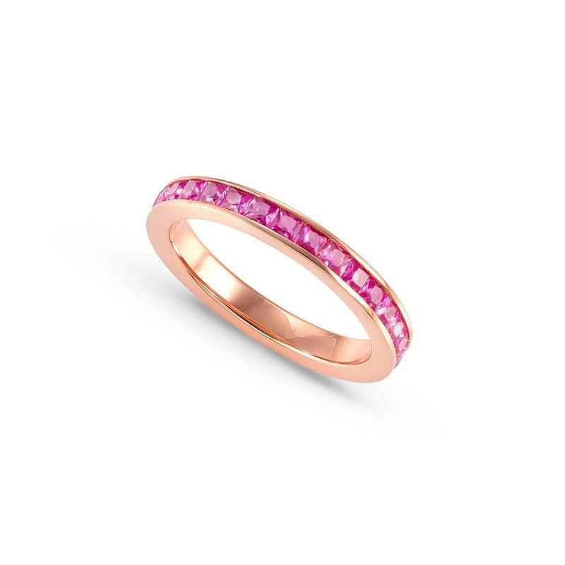 Nomination Carismatica Ring, Pink Cubic Zirconia, Rose Gold