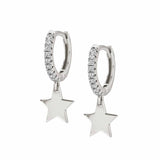 Nomination Chic & Charm Earrings, Star, Silver