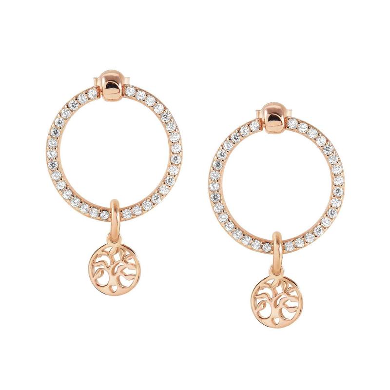 Nomination Chic Charm Rose Gold Earrings