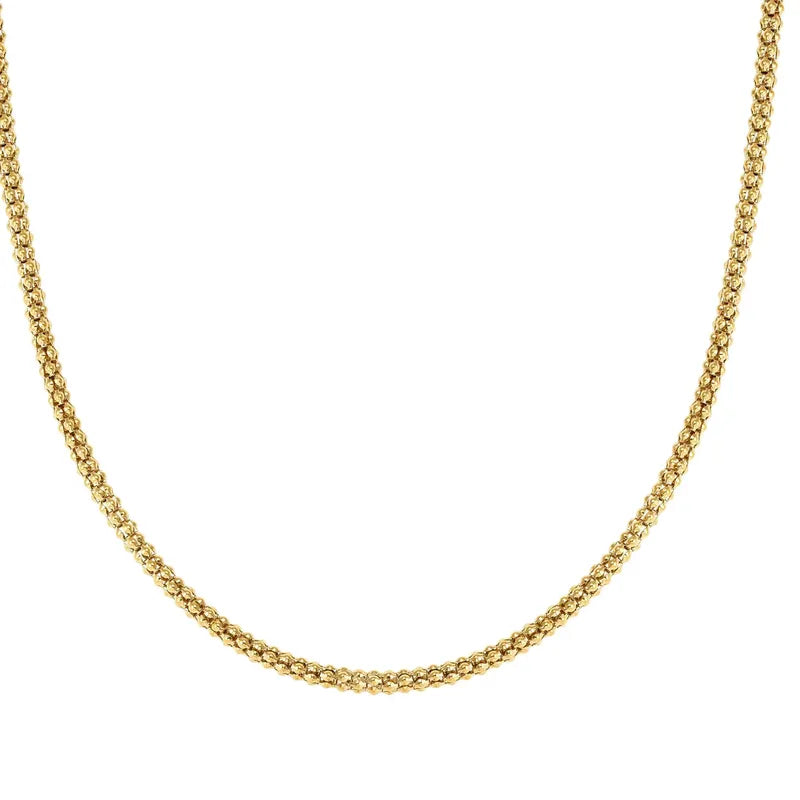 Nomination Chic Ecclectica Gold Fancy Long Popcorn Necklace