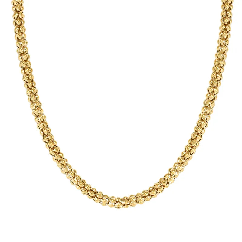 Nomination Chic Ecclectica Gold Fancy Popcorn Necklace