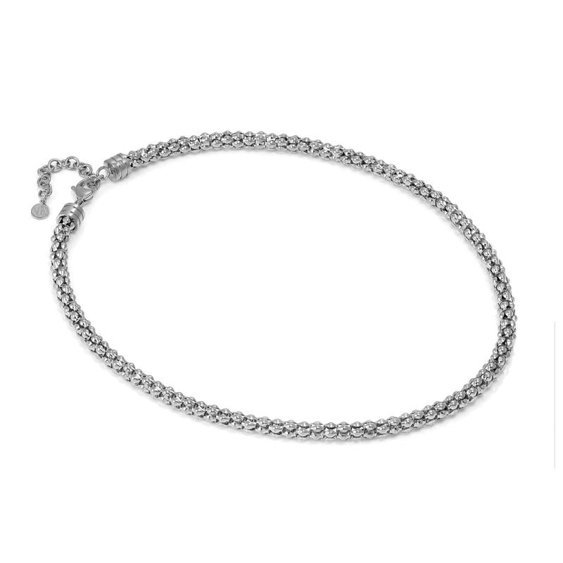Nomination Chic Ecclectica Silver Fancy Popcorn Necklace