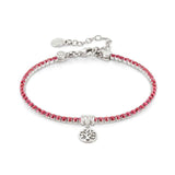 Nomination Chic&Charm Bracelet, Tree Of Life, Red Cubic Zirconia, Sterling Silver