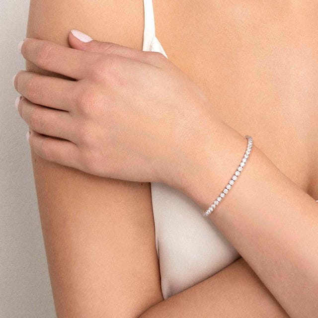 Nomination Chic&Charm Bracelet, White Cubic Zirconia, Rose Gold